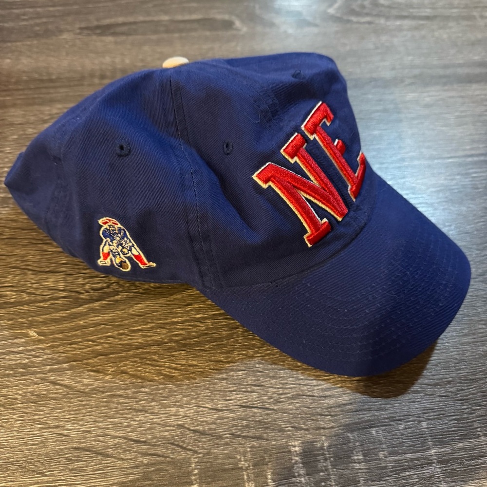 New England Patriots royal blue throwback hat